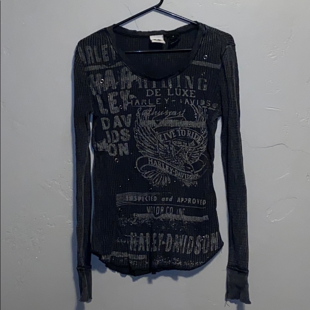Harley Davidson Long sleeve Size Medium 98076-17vw